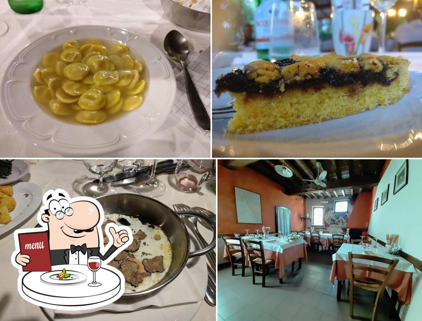 Platti al Trattoria il Fiore antica osteria