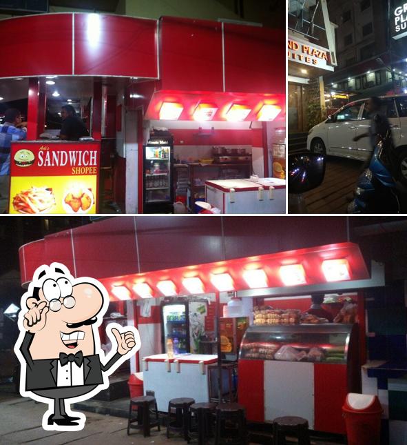 The interior of Adi's Sandwich Shopee