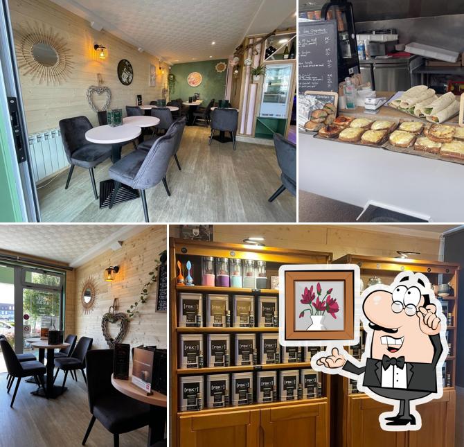 L'intérieur de Coffee & Tea