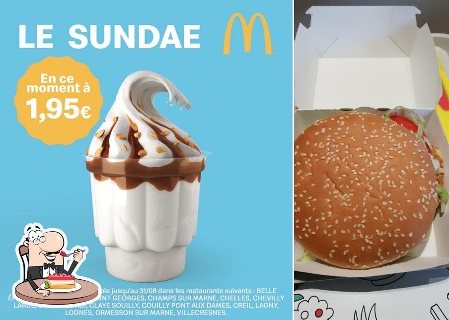 McDonald's propose une éventail de desserts