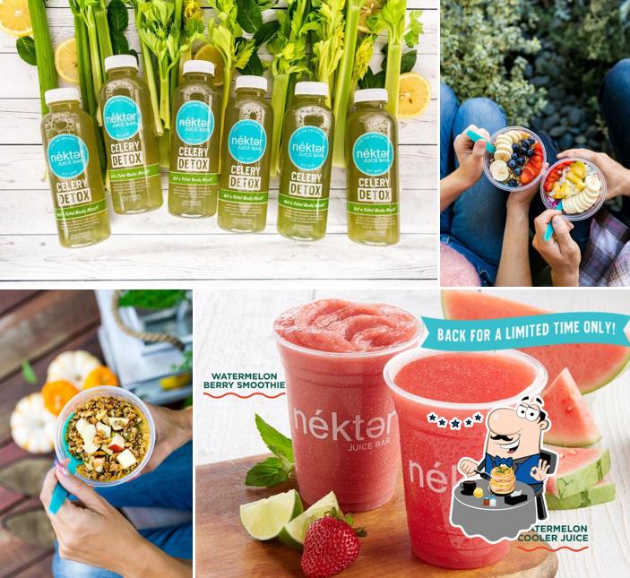 Nekter Juice Bar in Blue Bell Restaurant menu and reviews