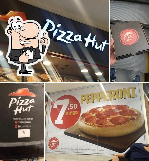 Look at the pic of Pizza Hut PH Express Center Shopping: Pizzaria, Sobremesas, Bebidas em Uberlândia