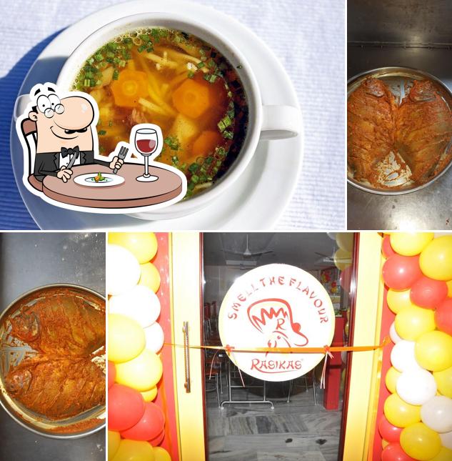 Food at Rasikas Restaurant