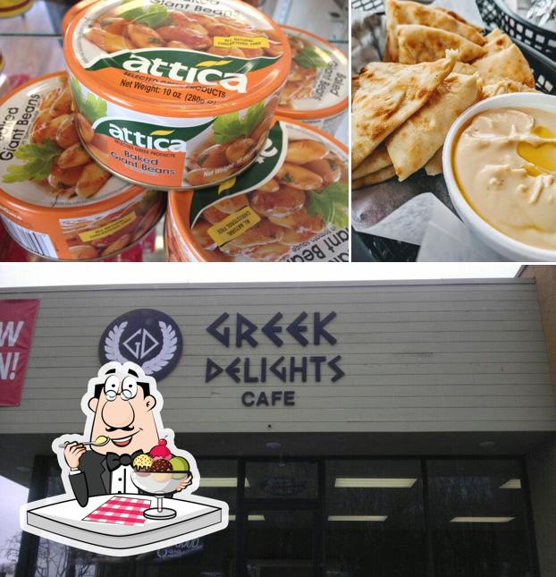 Greek Delights Cafe te ofrece numerosos dulces