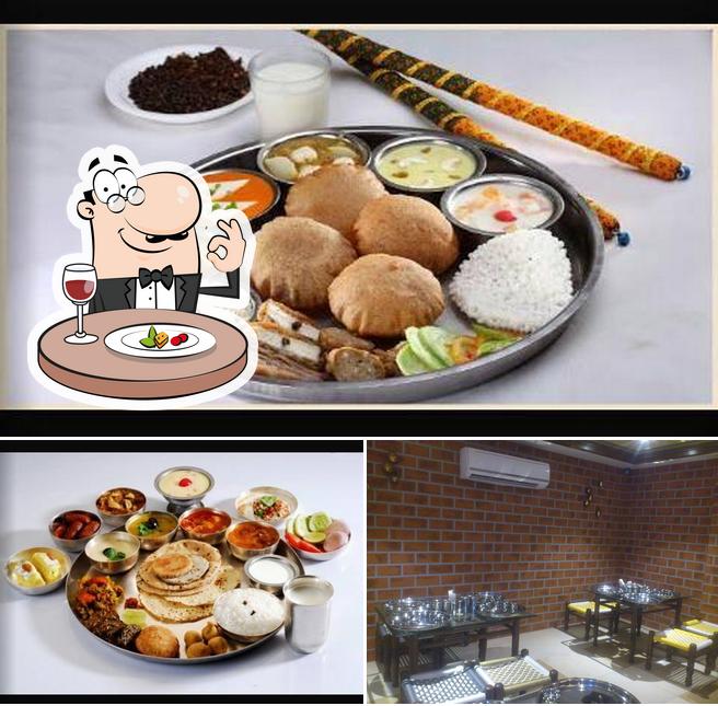 Among different things one can find food and interior at ROTI