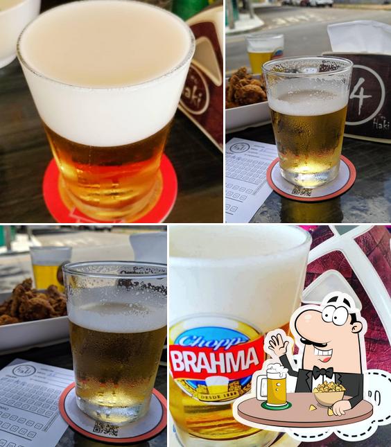 Seo Haki Chopperia & Izakaya offerece uma variedade de cervejas