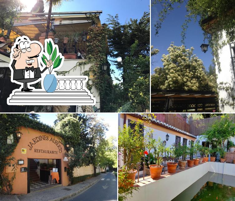 Restaurante Jardines Alberto in Granada Spanish restaurant menu and