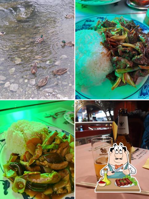 Prenditi i piatti di carne a Peking Garden