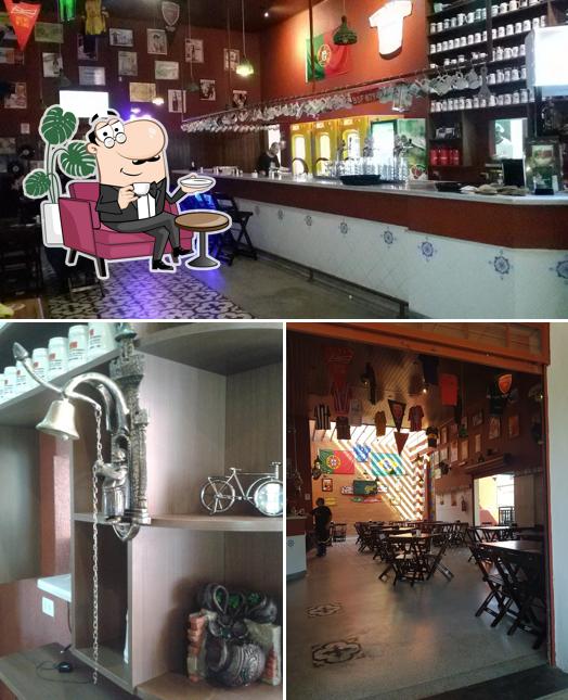 O interior do Bar do Português - Sorocaba