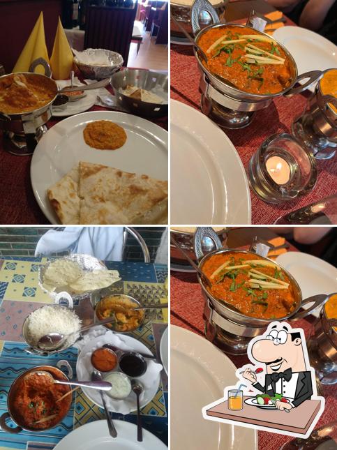 Gerichte im Restaurant Bombay