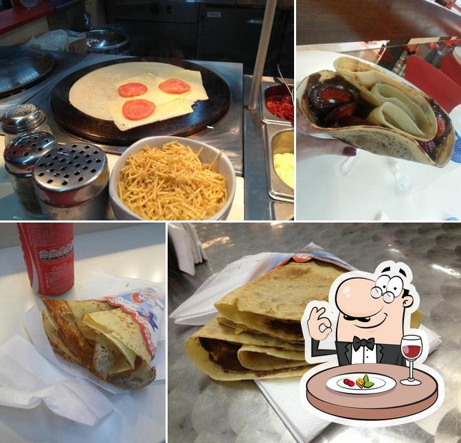 Comida em Crepe De Paris