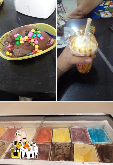 Comida em Fuggi Sorvetes