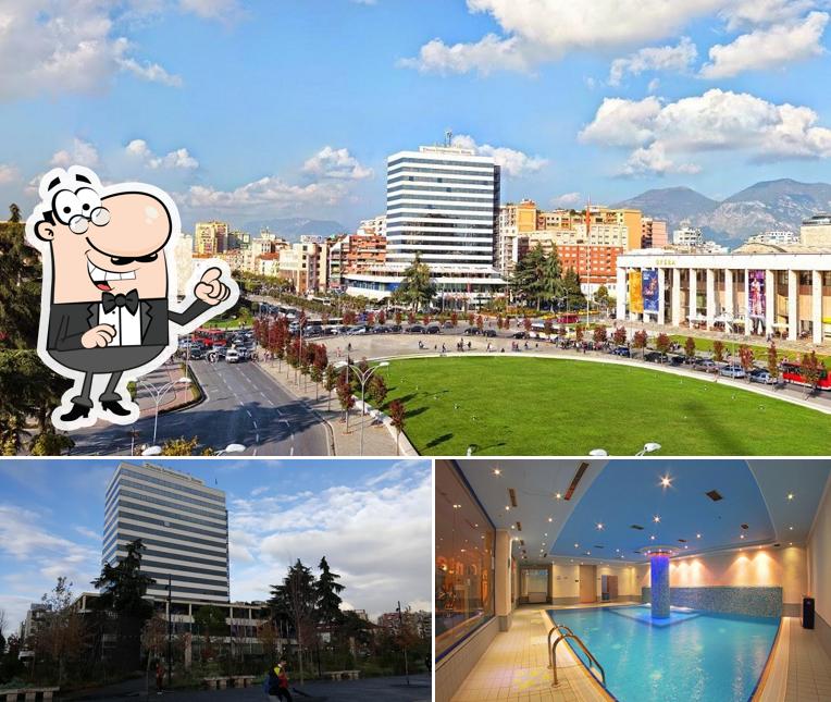 Check out how Tirana International Hotel & Conference Center looks outside