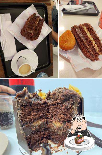 Bolo de chocolate em Alê Pessoa doceria