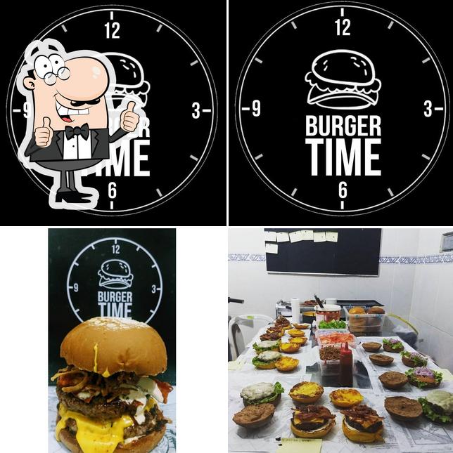 Look at the photo of Burger Time