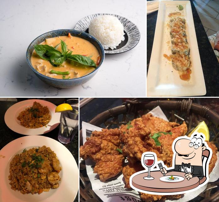 Jasmine Thai Cuisine and Sushi Bar in Murray Restaurant menu and reviews