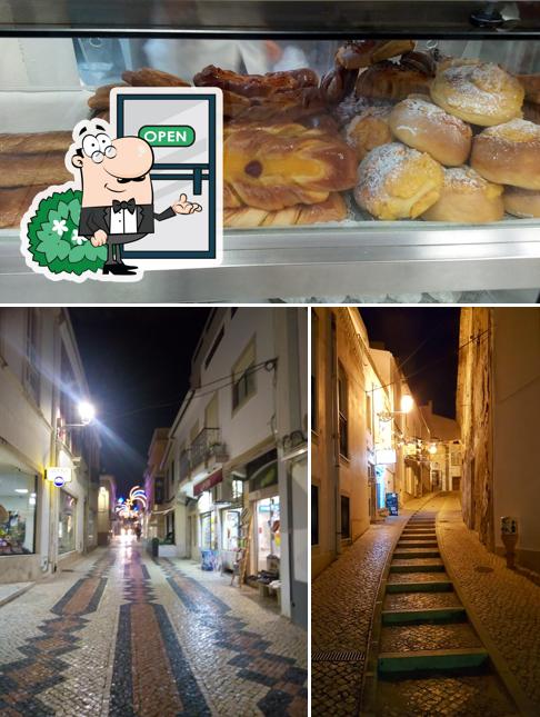 Estas son las fotografías que muestran exterior y comida en Padaria Central
