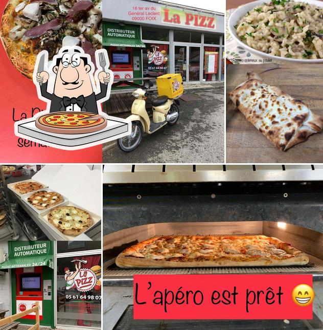 Try out pizza at Pizza En Libre Service LA PIZZ