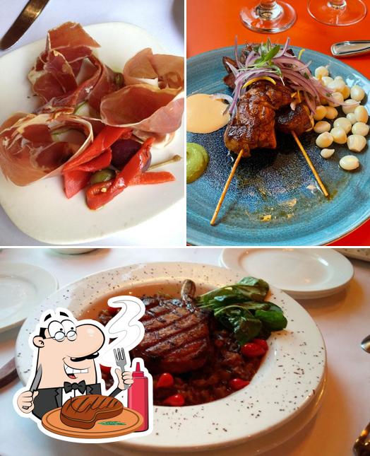 Pick meat dishes at Andina