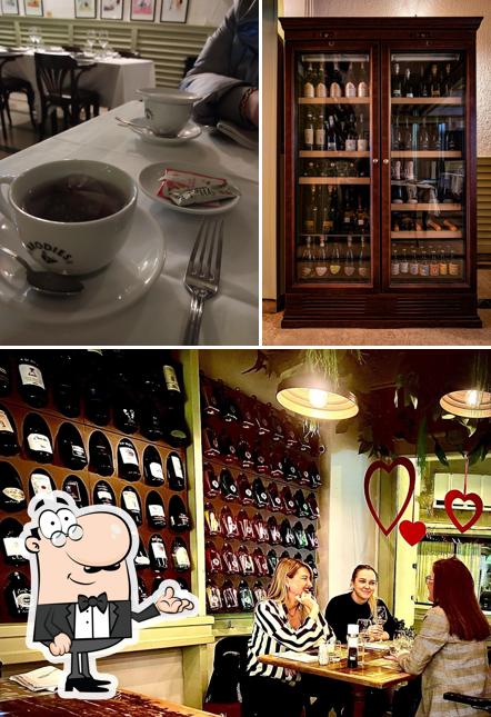 Gli interni di La Riseria WineBar Trattoria