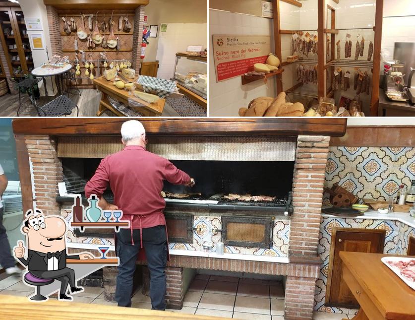 Gli interni di Trattoria Fratelli Borrello