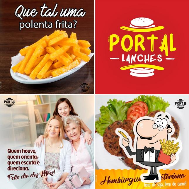 Peça cbatatas fritas francesas no Portal Lanches