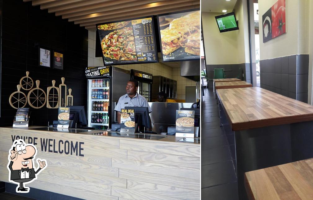 L'intérieur de Debonairs Pizza