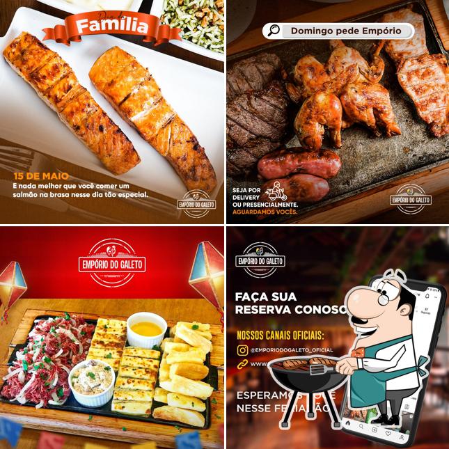Empório do Galeto oferece pratos de carne