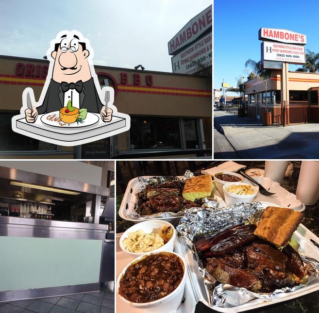 Hambones BBQ & PO Boys, 9342 Alondra Blvd in Bellflower Restaurant