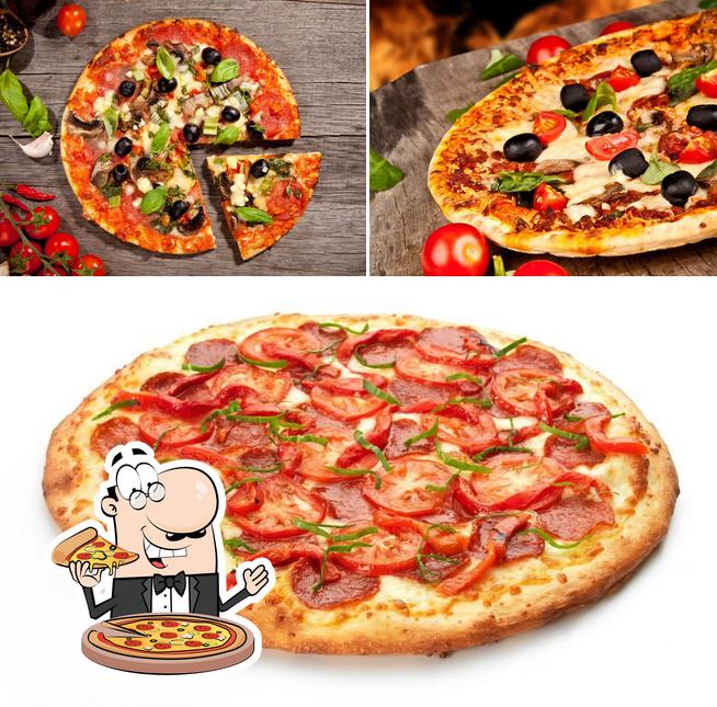 Choisissez des pizzas à Pizza Valley Mobiel