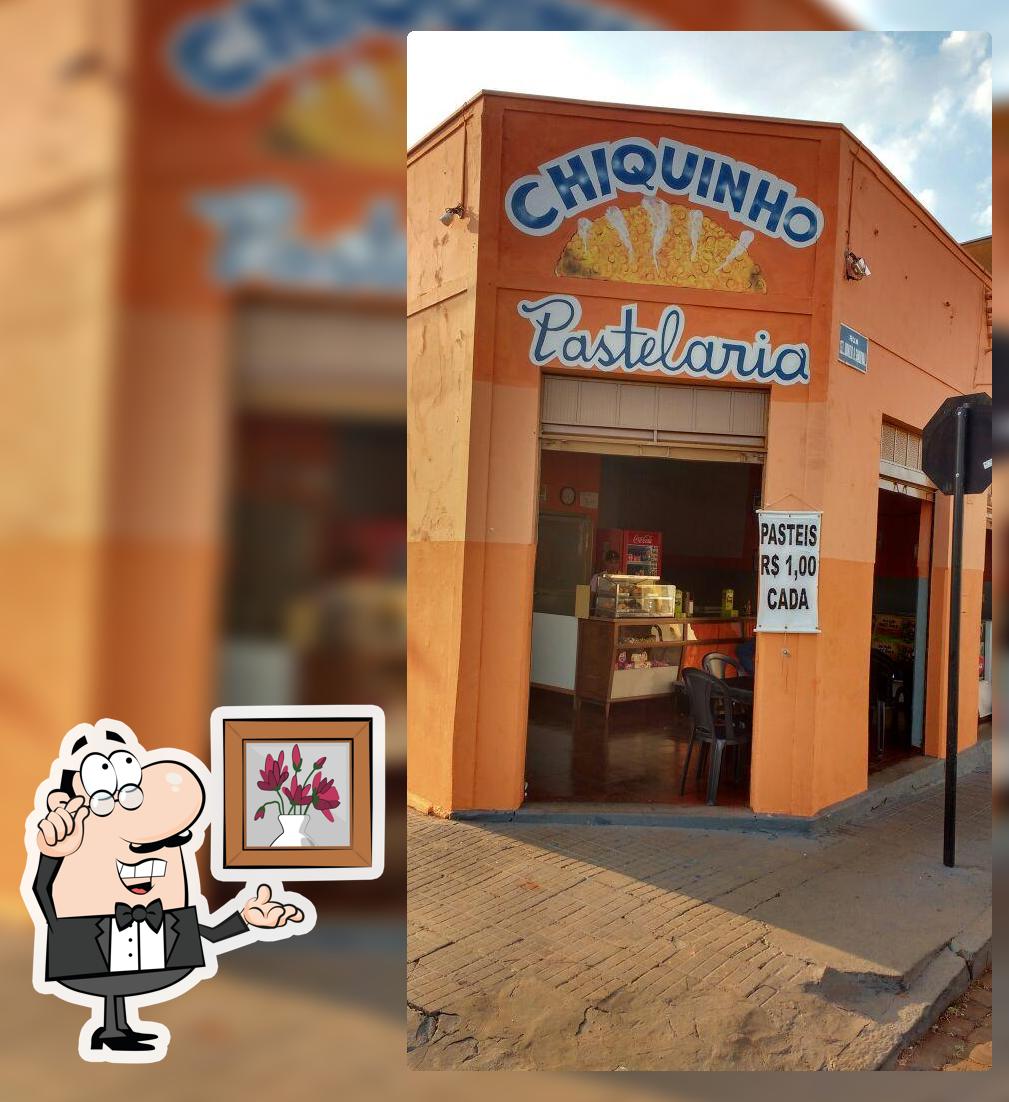 O interior do Chiquinho Pastelaria