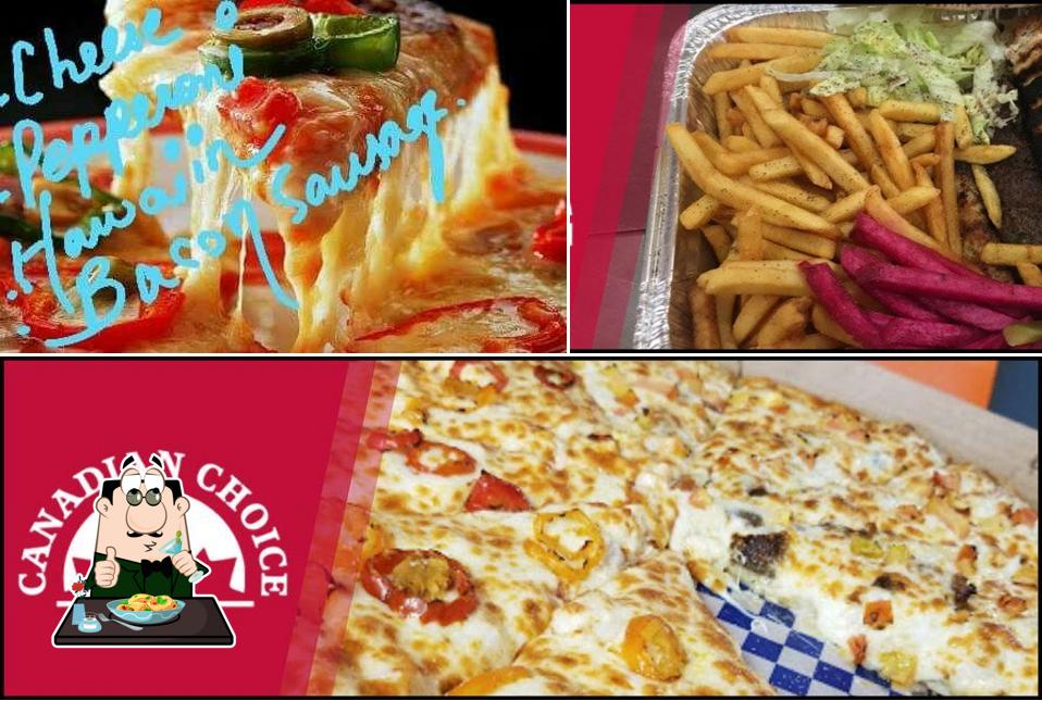 Canadian Choice Pizza and Donairs in Edmonton Restaurant menu and reviews