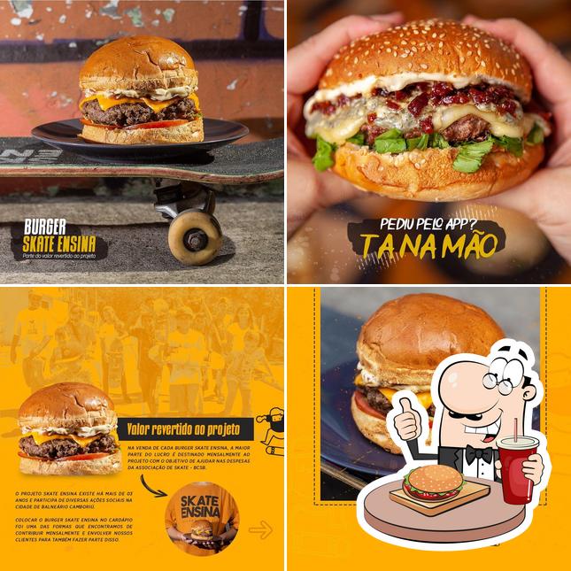 Delicie-se com um hambúrguer no Black Burger