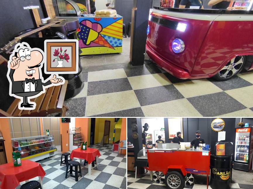 Veja imagens do interior do Carlão Lanches