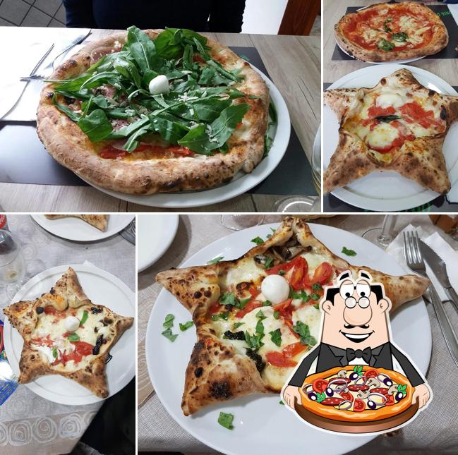 Scegli tra le svariate varianti di pizza