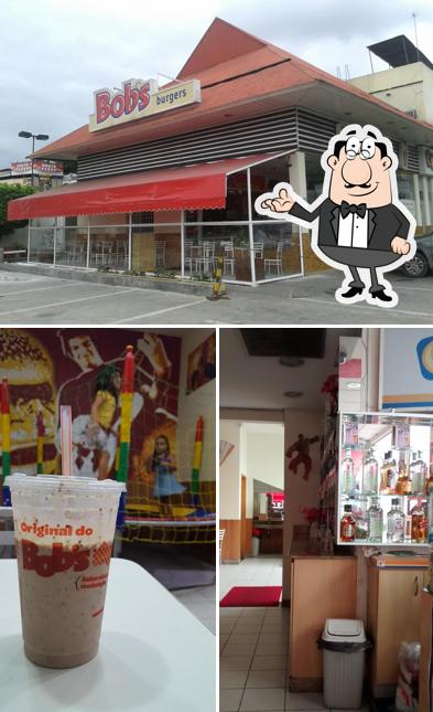 O interior do Bob's Burger - Posto Forza Dutra São João de Meriti