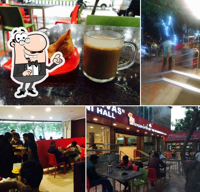 Check out how Devamirthas Tea Shop looks inside