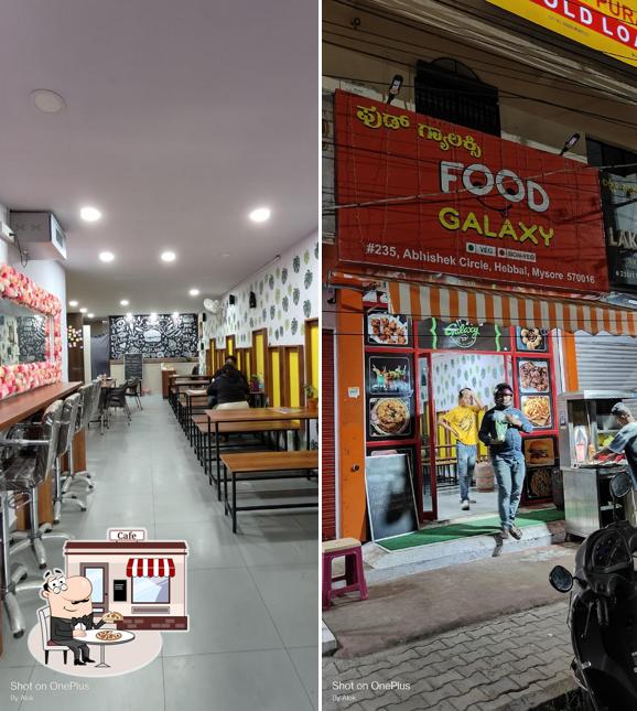 The exterior of Food Galaxy