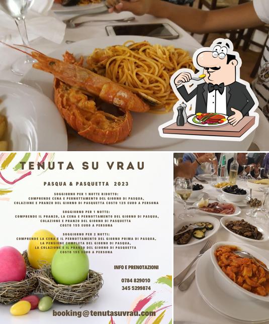 Platti al Agriturismo su Vrau