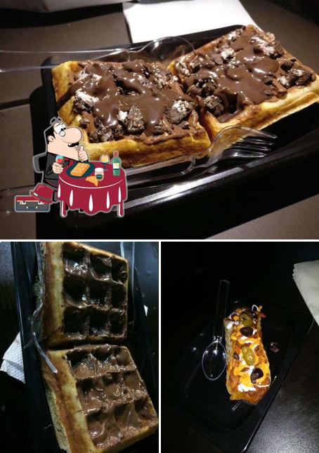 Waffles at Eggjactly