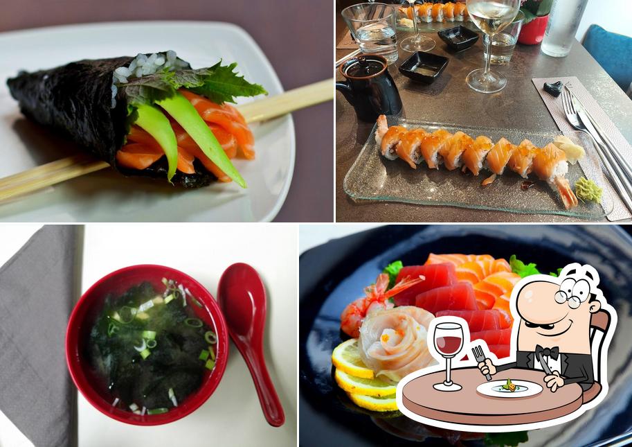 Nourriture à Také Sushi