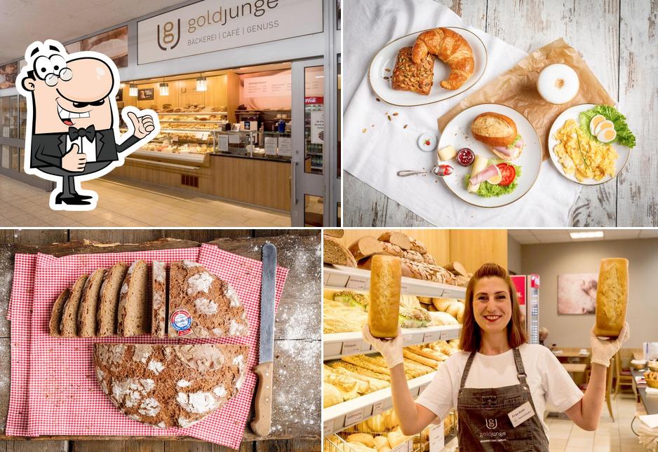 Здесь можно посмотреть снимок "Goldjunge Bäckerei Café Genuss"
