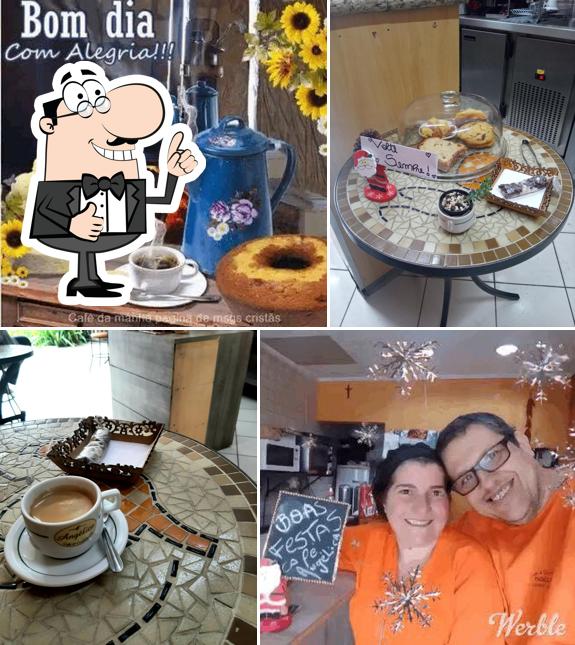 See this pic of Café e Confeitaria Angélica