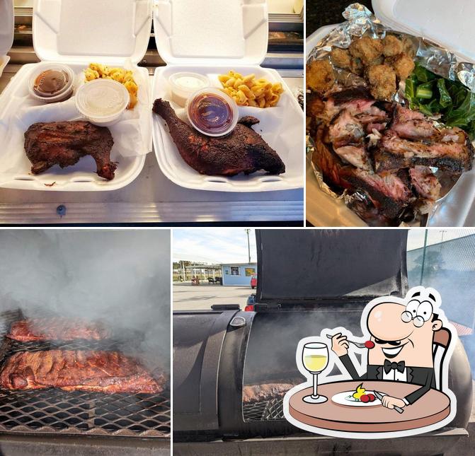 Donkey's BBQ in Titusville Restaurant menu
