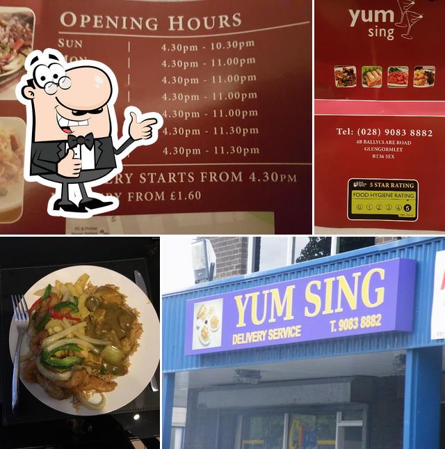 Look at the picture of Yum Sing
