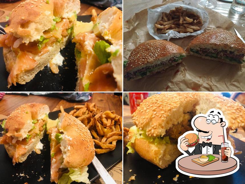 Les hamburgers de L'Atelier Burger & bagel will satisferont différents goûts