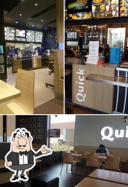 L'intérieur de Quick