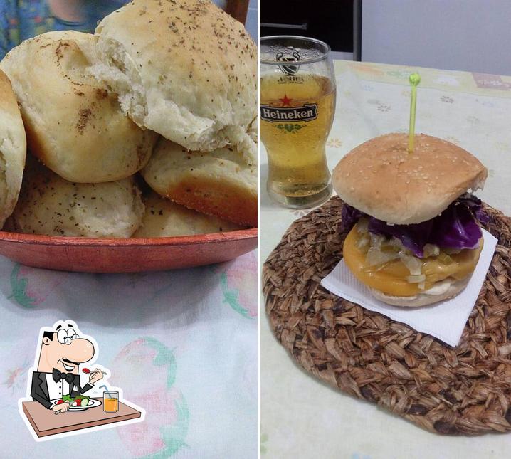 Comida em Bibika's Burger