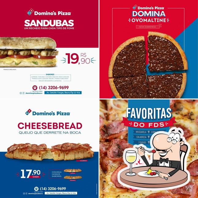 Comida em Domino's Pizza - Bauru