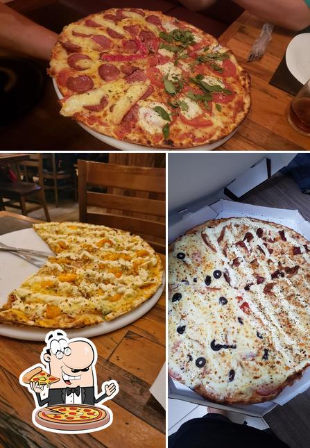 Experimente pizza no Donna Toscana